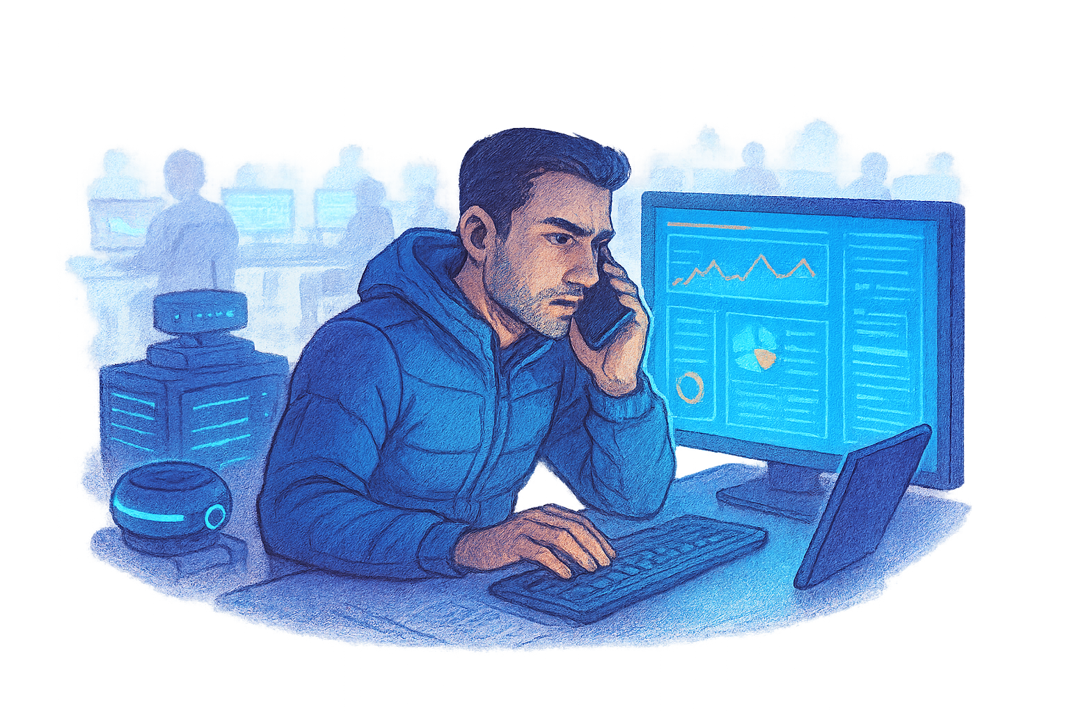 Managed Service illustration