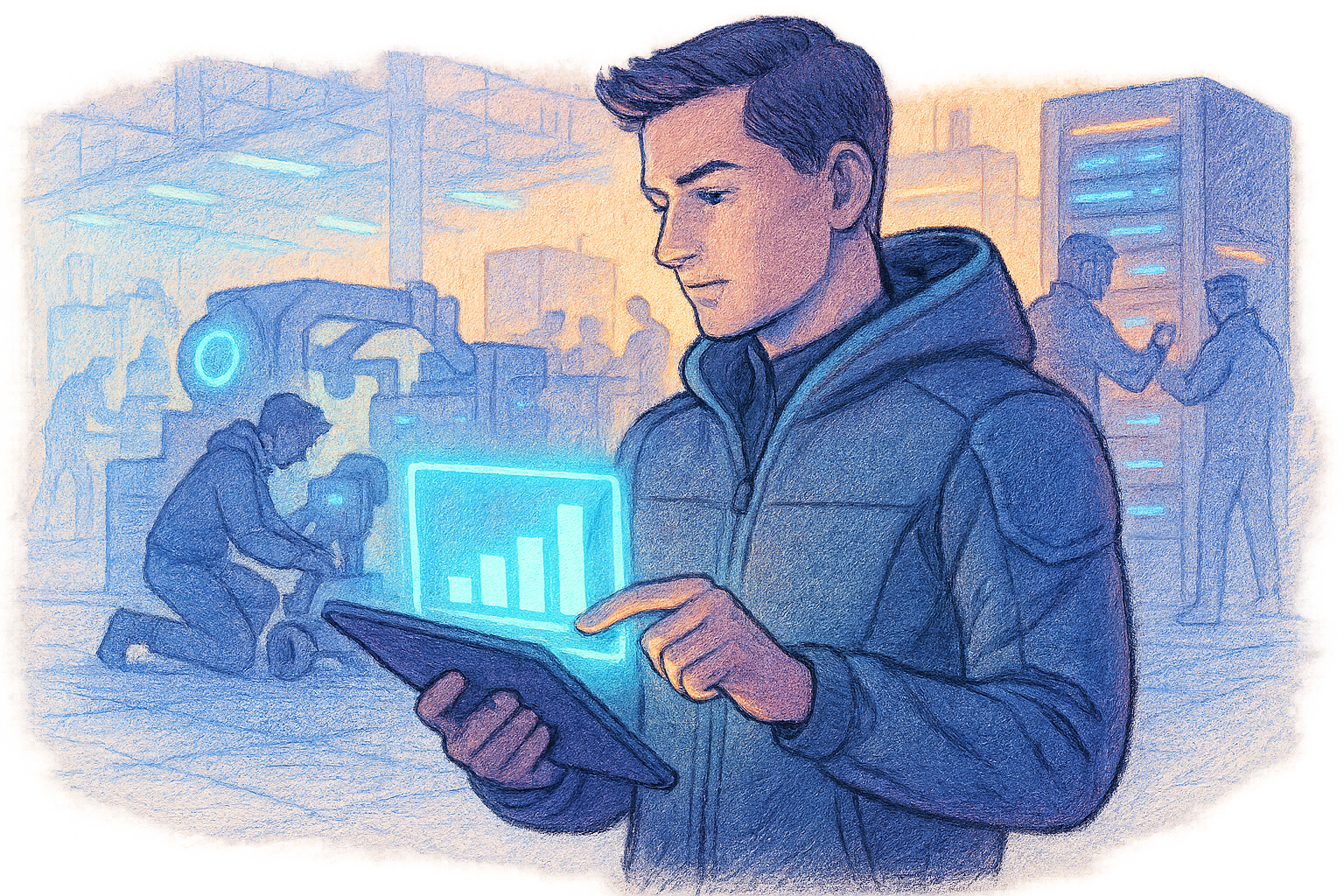 Professional Service illustration